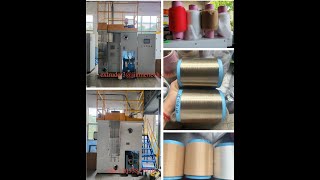 Rd Use High Strength Color Test Fdy Pp Polyester Fiber Yarn Lab Spinning Machinery