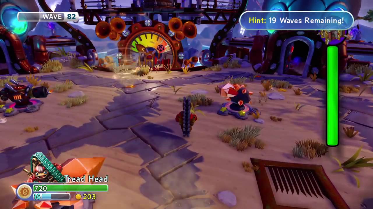 Skylanders Tread Head Gameplay
