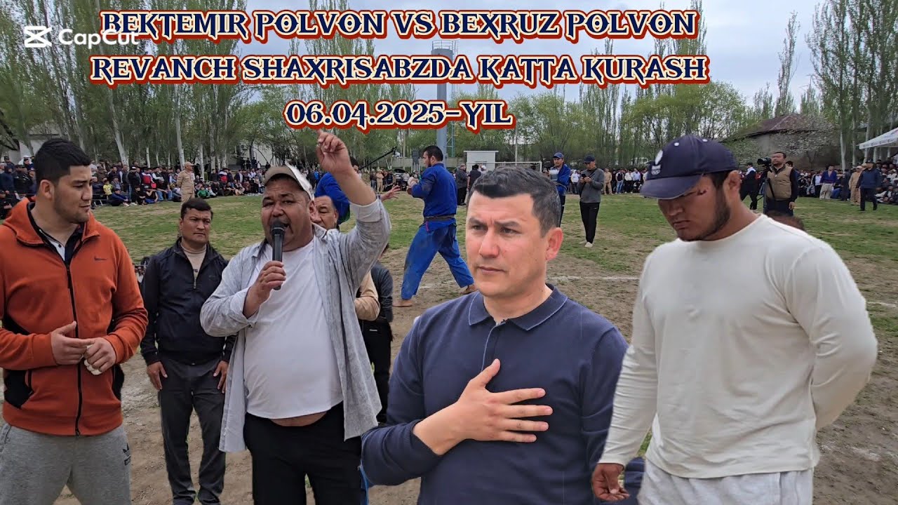 SHAXRISABZ ACHCHI QISHLOG'I BEKTEMIR VS BEXRUZ POLVON ORIGA CHIQDI REVACH 06.04.2025-YIL