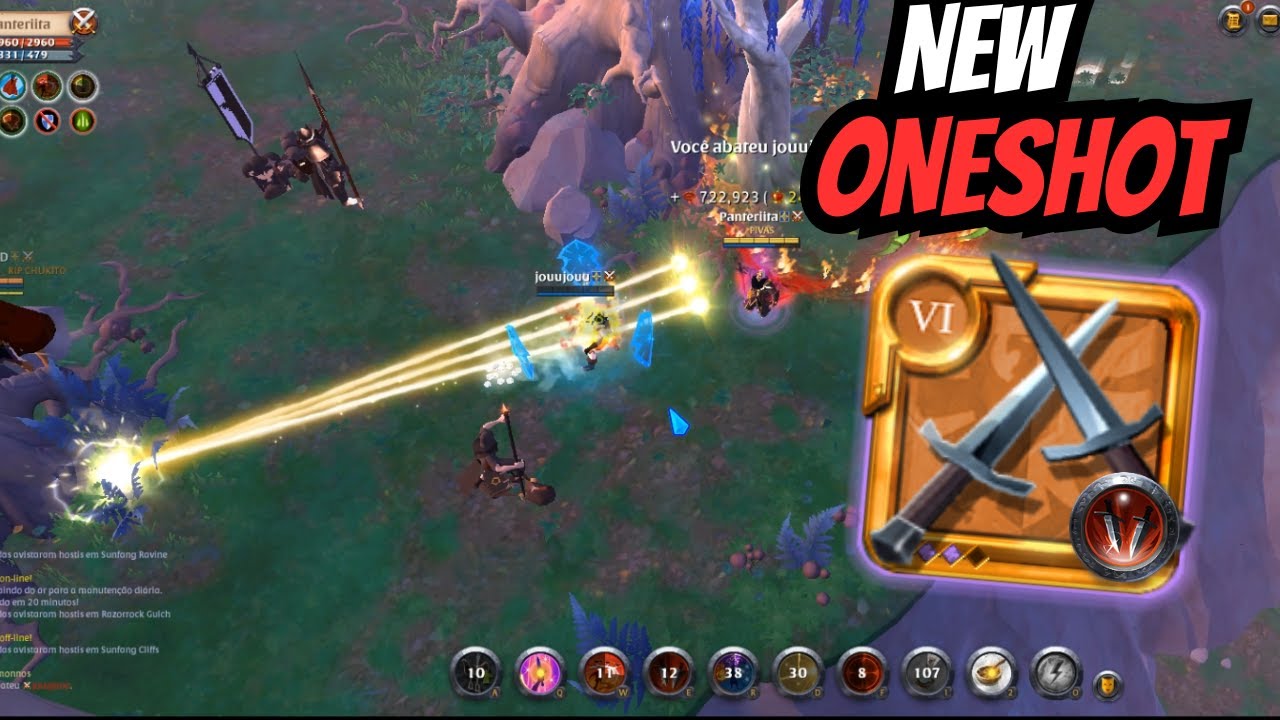 Oneshot DAGGERPAIR 6.3MP | Solo Gank | Albion Online PvP