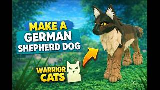 How to Make a German Shepherd in Warrior Cats Ultimate Edition Gamepasses (WCUE) | Roblox Tutorial