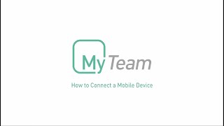 My Team - How to connect a Mobile Device screenshot 4