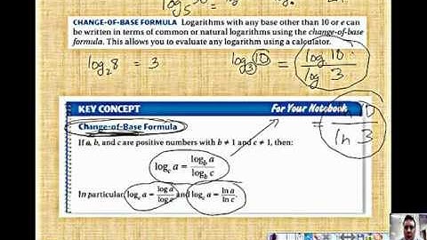 Alg 2 Section 7-5 (part 3) Properties of Logarithms