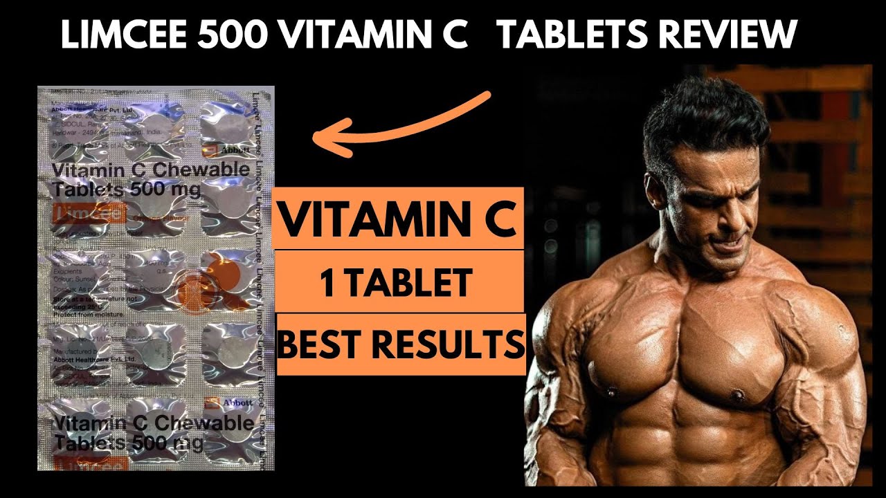vitamin c chewable tablets 500 mg Limcee 500 Muscle for Recovery