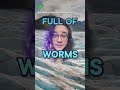 Some glaciers are full of worms. #shorts #science #SciShow