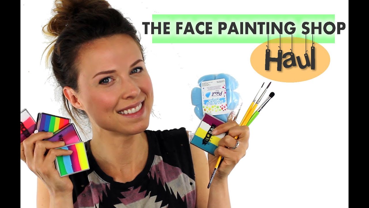 The Face Painting Shop Haul | Ashlea Henson