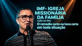 Culto online | DOMINGO | 19H00 | 24/05/2025 | Pr Vilson