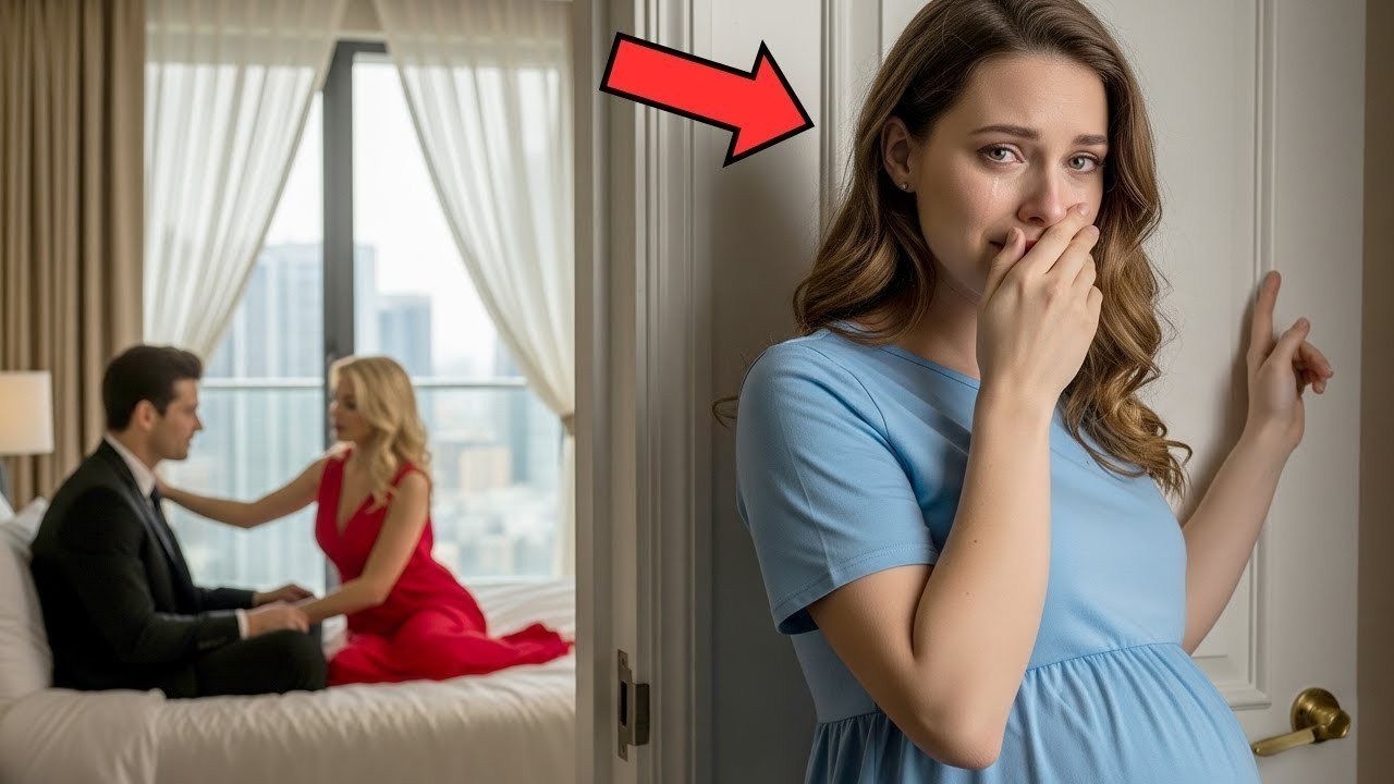 Esposa grávida flagra milionário com amante — e sai calada, sem dizer uma só palavra!
