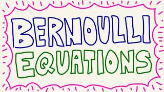 How To Solve Bernoulli Differential Equations