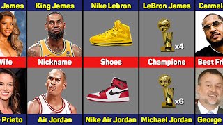 Comparison: LeBron James vs Michael Jordan