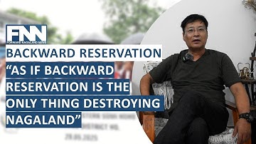 GB KAHUTO CHISHI EXPRESSES HIS VIEW ON BACKWARD RESERVATION AND THE NEED TO REVIEW IT