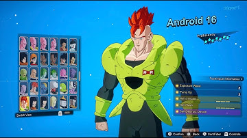DRAGON BALL: Sparking! ZERO Customize, Android 16