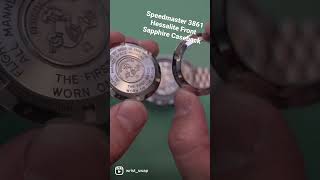 Caseback Swap On Omega 3861 Speedmaster