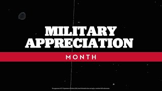 Military Appreciation Month