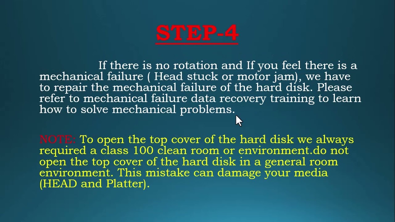 How to check hard disk failure | Data recovery training | Data recovery course | INFINITY LEARNING