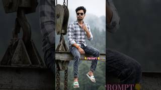 Gemini AI Stylish Boy Photo Editing 😎 Cinematic Mountain Look | Instagram Viral Trend 2026