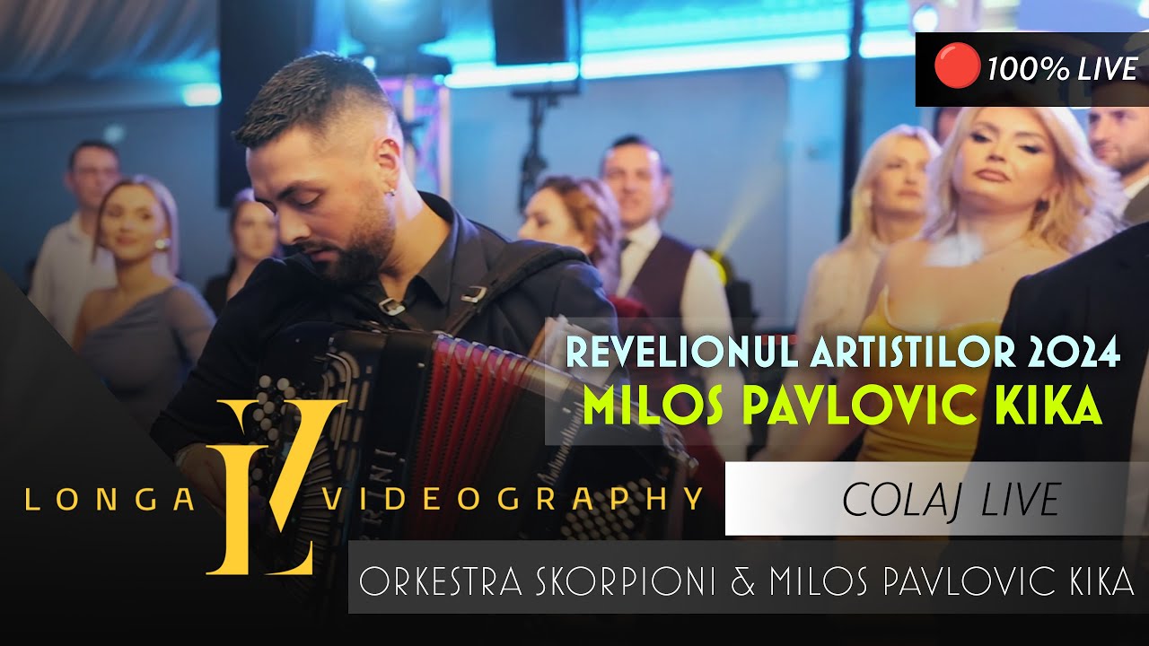 Milos Pavlovic Kika & Orkestra Skorpionii - Revelionul Sarbesc 2025 part.2   ‪@Complex-Flonta‬