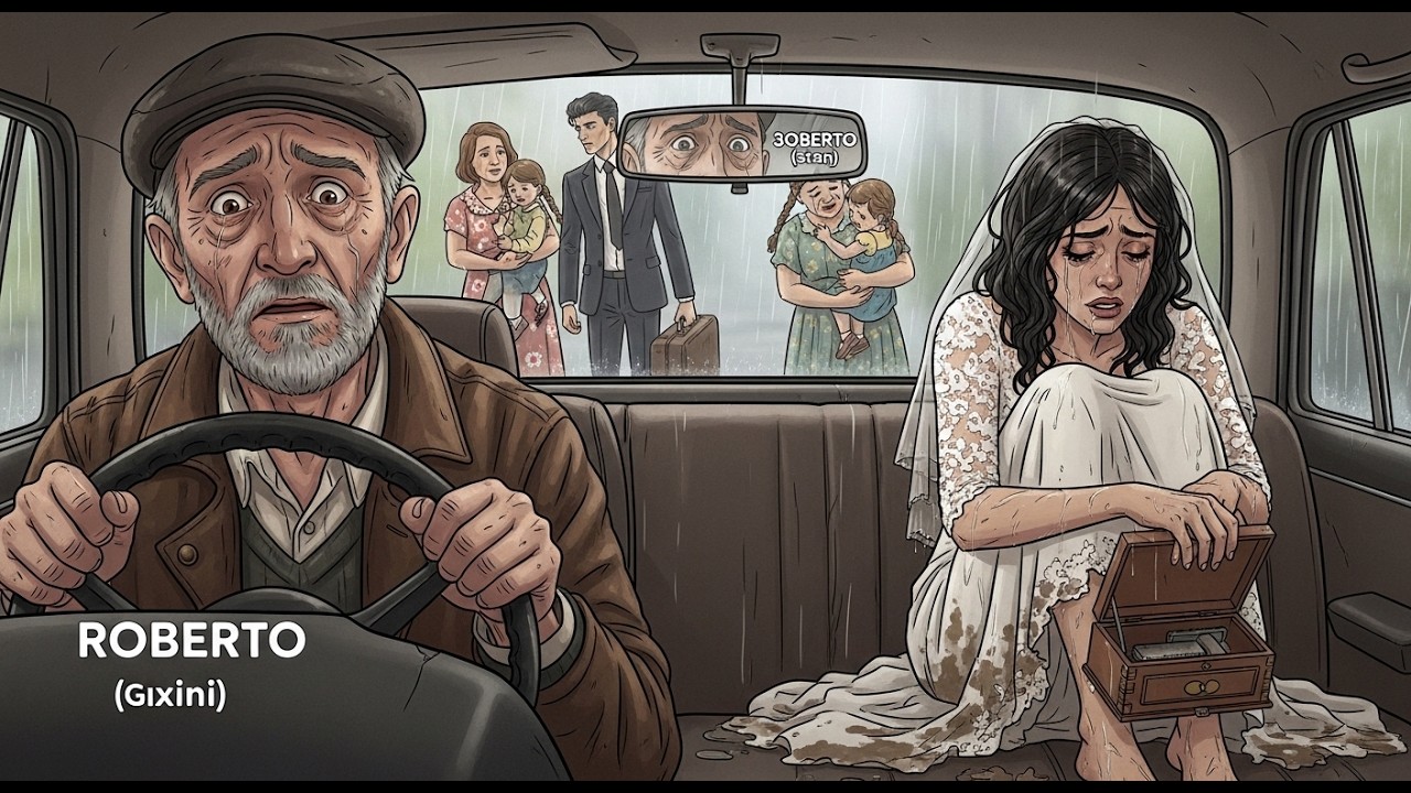 Taxista Pobre Llevó a una Novia a su Boda, al Ver el Espejo Descubrió su Oscuro Secreto 😭