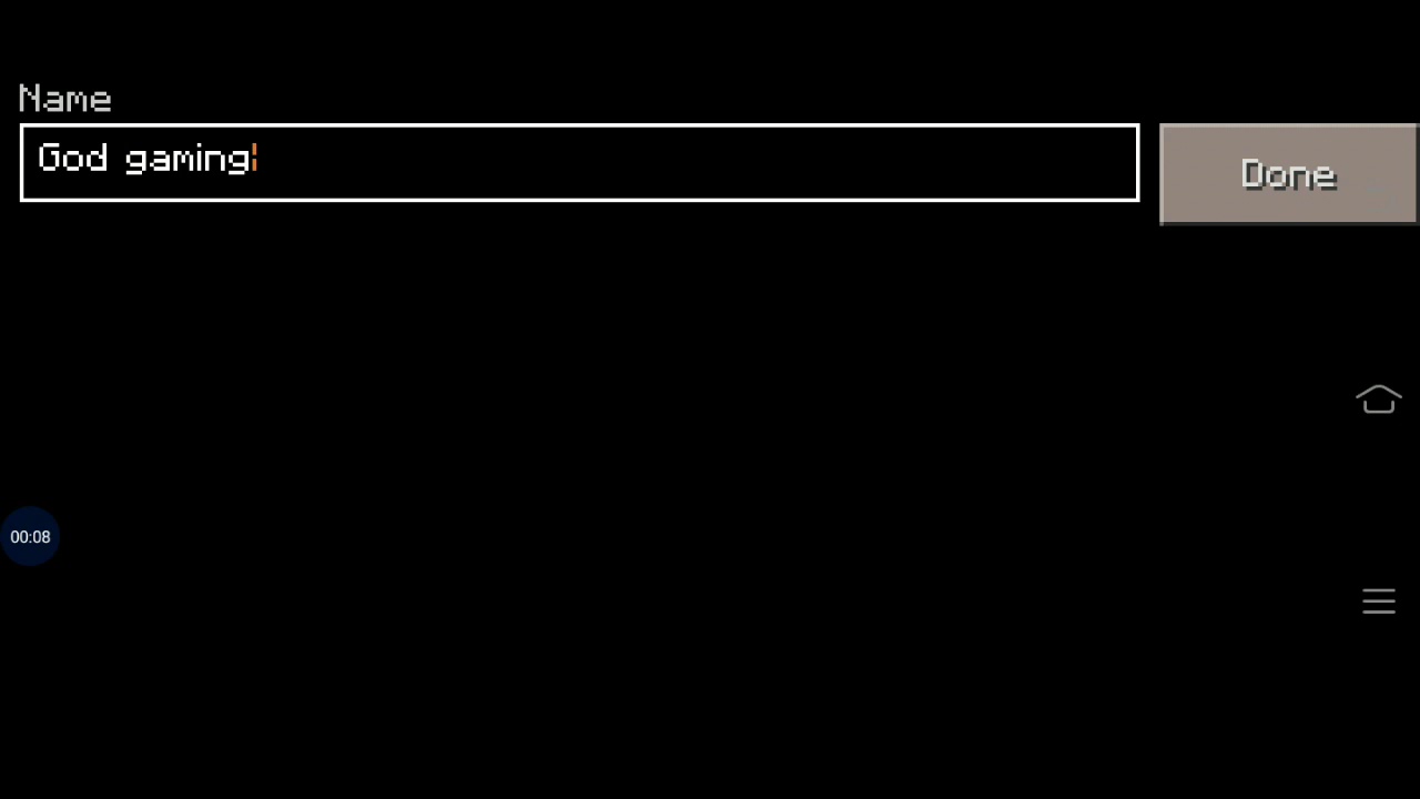 How to hide your name in craftsman