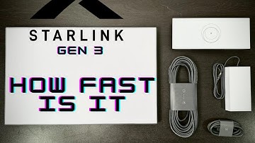 Starlink Gen 3 Unboxing, Setup, Measurements and Speed Test