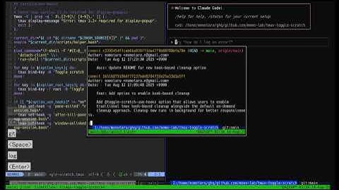 tmux-toggle-scratch demo