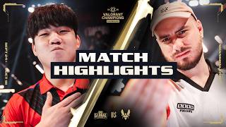 GE vs VIT | MATCH HIGHLIGHTS | VALORANT Champions Shanghai - Group Stage