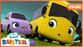 Singalong! Rain Rain Go Away! | Go Learn With Buster | Videos for Kids