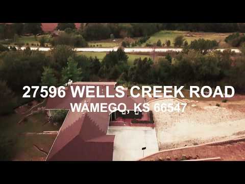 27596 Wells Creek Road, Wamego, KS home video tour