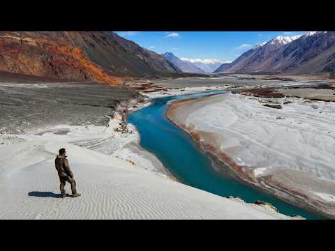 Above the Shyok: The turquoise river of Nubra valley | Ladakh