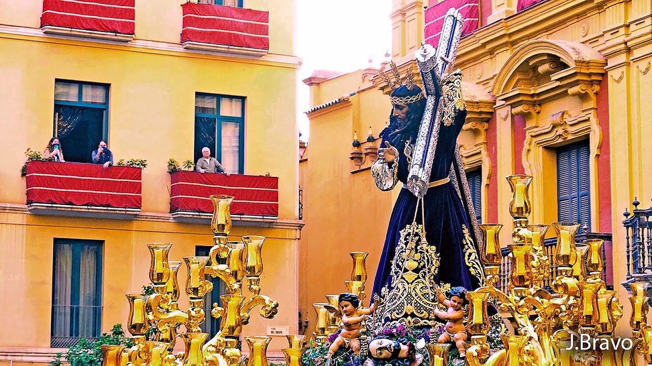 Procesión de Jesús El Rico: liberación del penado (Málaga, 2022)