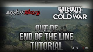 OUT OF END OF THE LINE GLITCH | Call of Duty Black Ops Cold War | Tutorial
