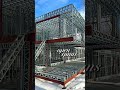 Light gauge steel structure house #lgs #buildingservicesengineering #construction