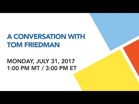 leadership quotes Closing Lunch: In Conversation with Tom Friedman