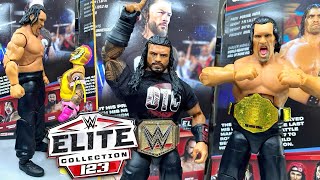 WWE ELITE 123 GREAT KHALI ROMAN REIGNS FIGURE REVIEW