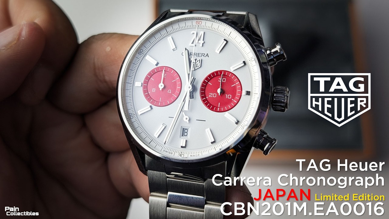 11/11まで ✨引越しセール✨TAG HEUER Professional TAG Heuer Chronograph Japan Limited Edition One of 240 ES - YouTube