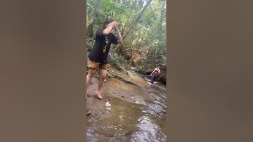 gadis Dayak cantik seksi mandi #dayak