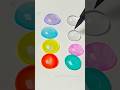 Color mixing #satisfying #art #drawing #asmr #colors #shorts #ytshorts