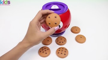 COUNT & LEARN Cookie Jar Playset Fun Counting Game Learn to Count 1 to 10 Easy! - Kidschanel