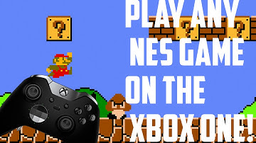 How to play ANY NES GAME on the XBOX ONE for FREE! (Full Tutorial)