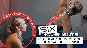 Fix Rounded Shoulders & Release Your Thoracic Spine | Best Mobility Drills for Posture & Pain Relief