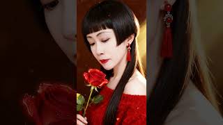# #beautiful #beauty #cover - 미녀 vs 장미, 누가 더 예쁨? 🌹