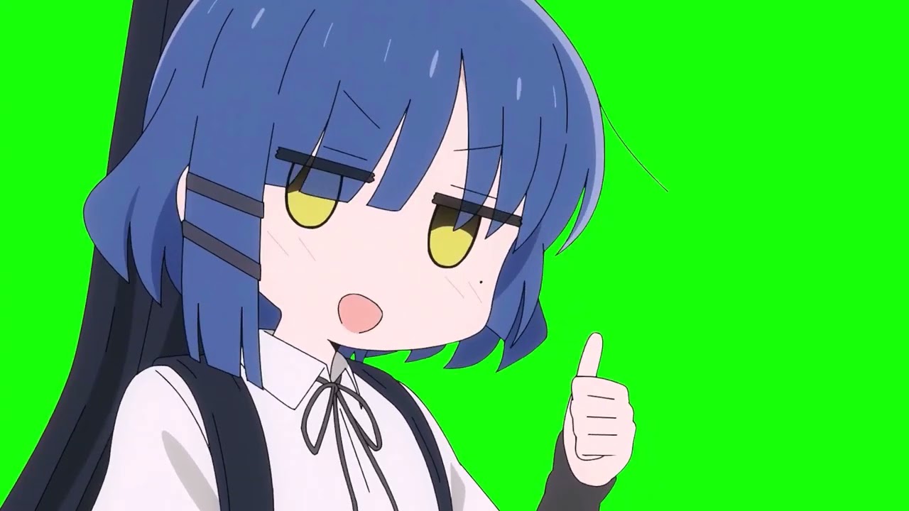 Bocchi The Rock】Good Sign Ryo【Green Screen】 - YouTube