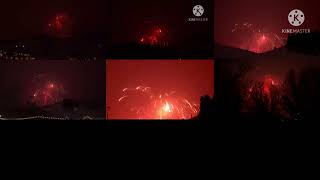 Guinness World Record Firework In Steamboat Springs, CO - 2/8/2020 (Synced Multicam)
