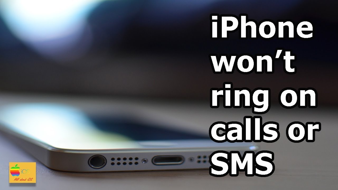 iphone not ringing on incoming calls