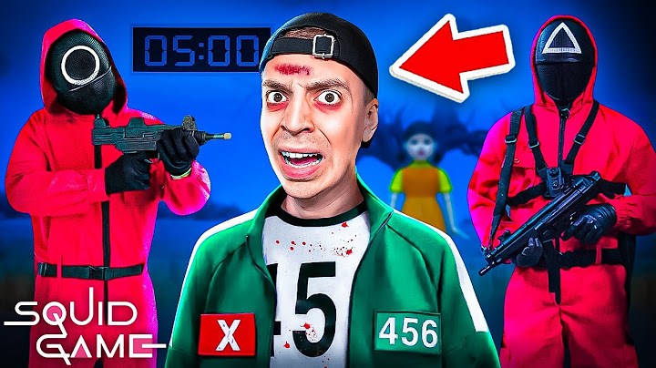 ICH mache bei SQUID GAME mit! 😳 (gefährlich)