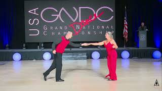 Garrett Humphries And Kristal Davis - 2025 Usa Grand Nationals Carolina Classic Shag