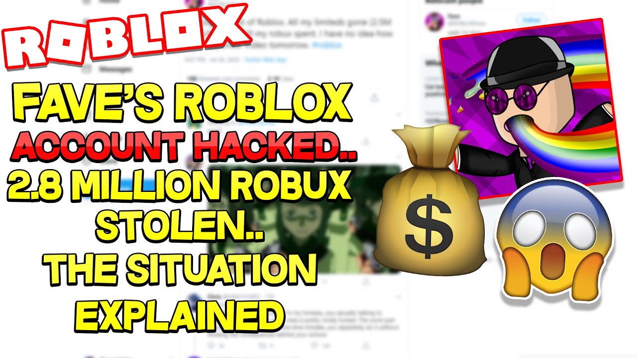 Fave Roblox Account Hacked Faave But Why Youtube - roblox hacked hats