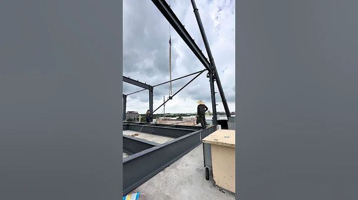 From Blueprint to Reality: Watch This Massive Steel Structure Rise!