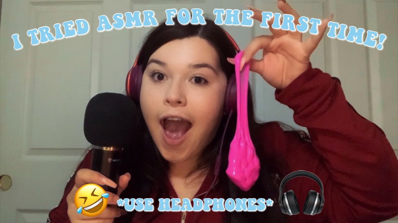 ASMR VIDEO *FUNNY* | TRYING ASMR FOR THE FIRST TIME| CASANDRA TREJO