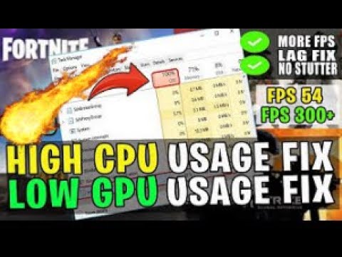 How to Fix High CPU and Low GPU | 2022 Rainbow siege & other games - YouTube
